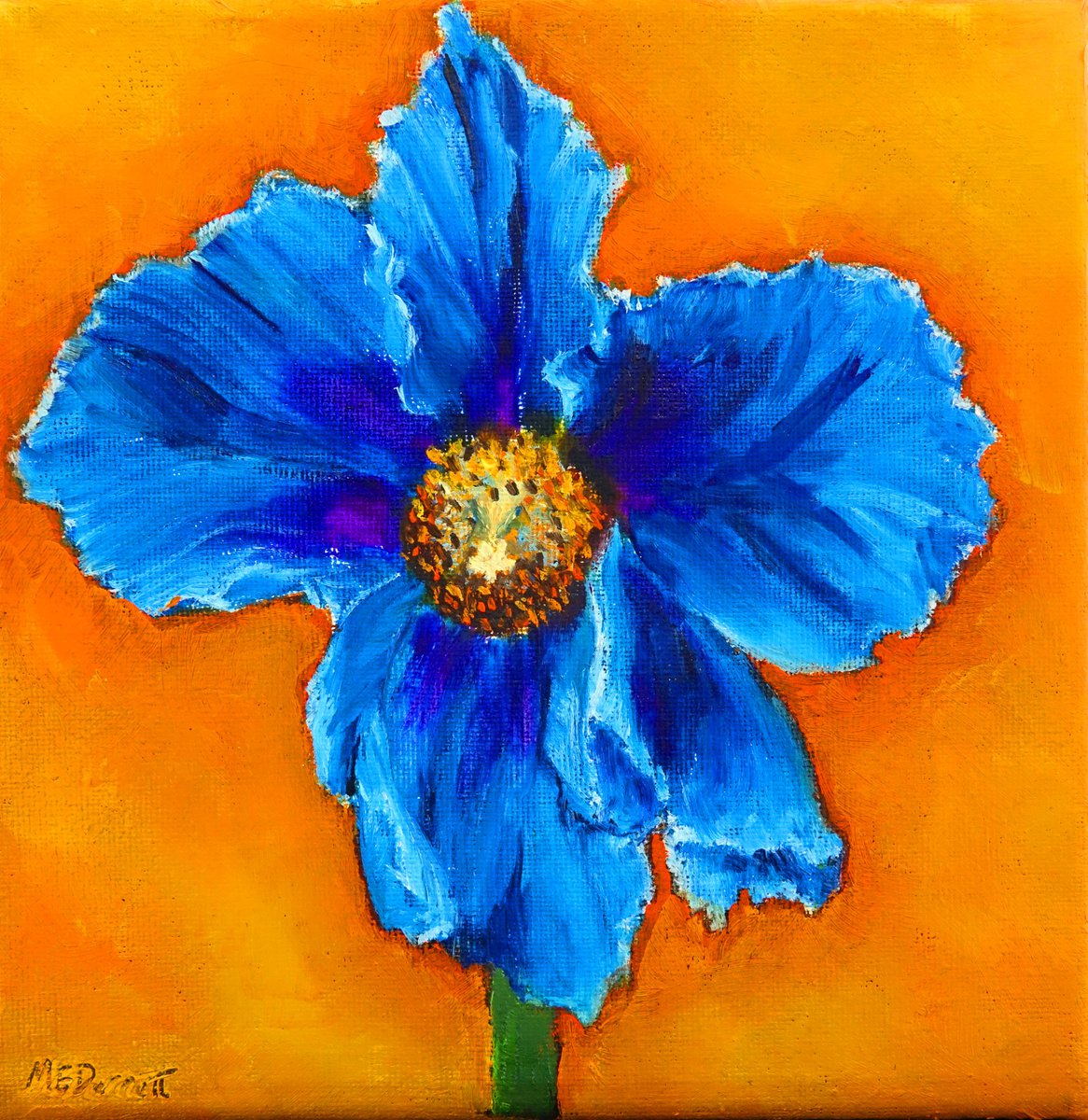 Blue Poppy by Marion Derrett