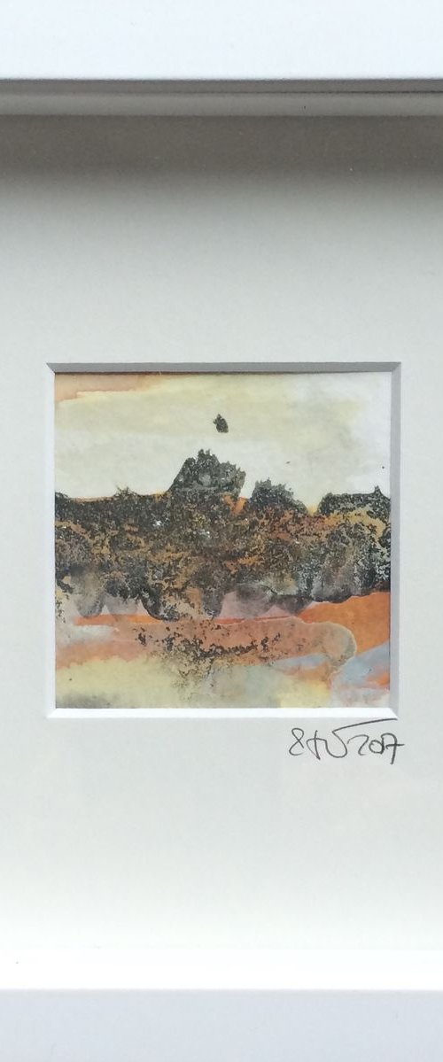 Wild Sea II -  Miniature Seascape by Gesa Reuter
