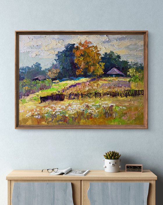 Autumn Flowers in the Garden