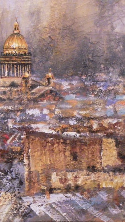 "Saint Petersburg- Impression of winter " by Ivan  Grozdanovski