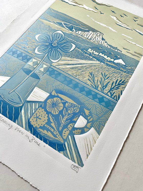 Morning View in Blue