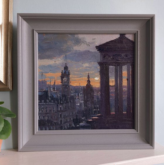 Edinburgh sunset, Scotland