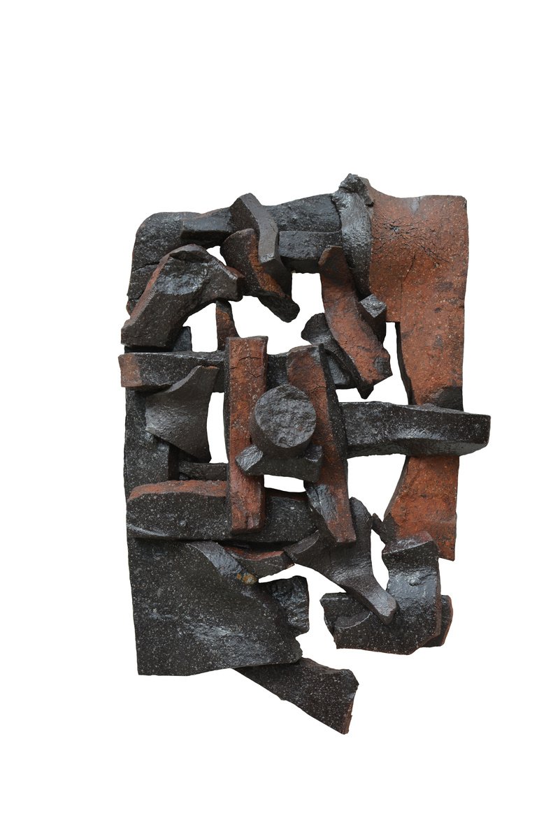 Organic Abstract Relief By Ognyan Chitakov, 10 X 17", "A", Original Artwork