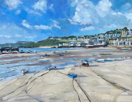 Early Spring In St Ives by Emma Dashwood