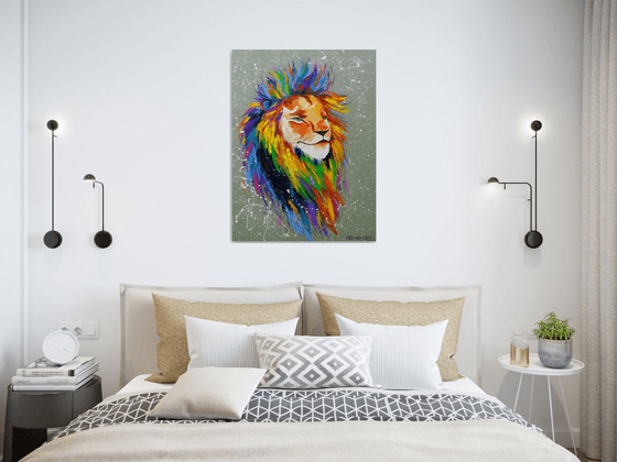 Rainbow Lion