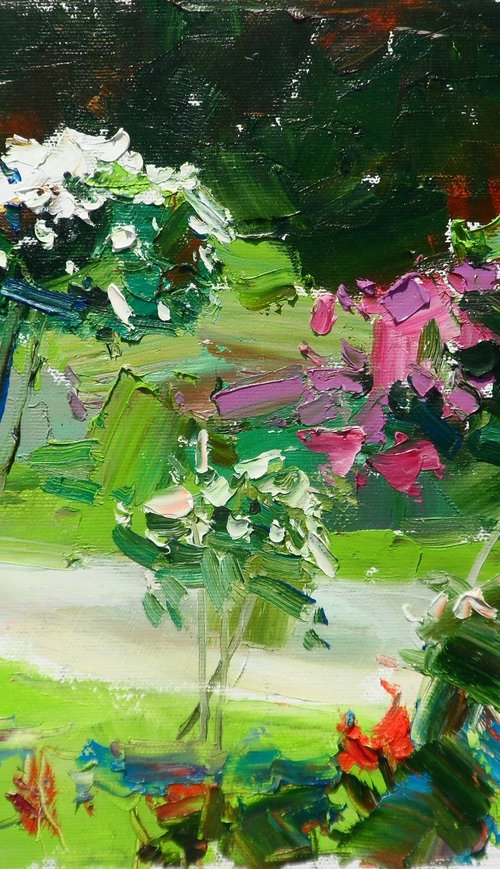 " My garden. Roses " by Yehor Dulin