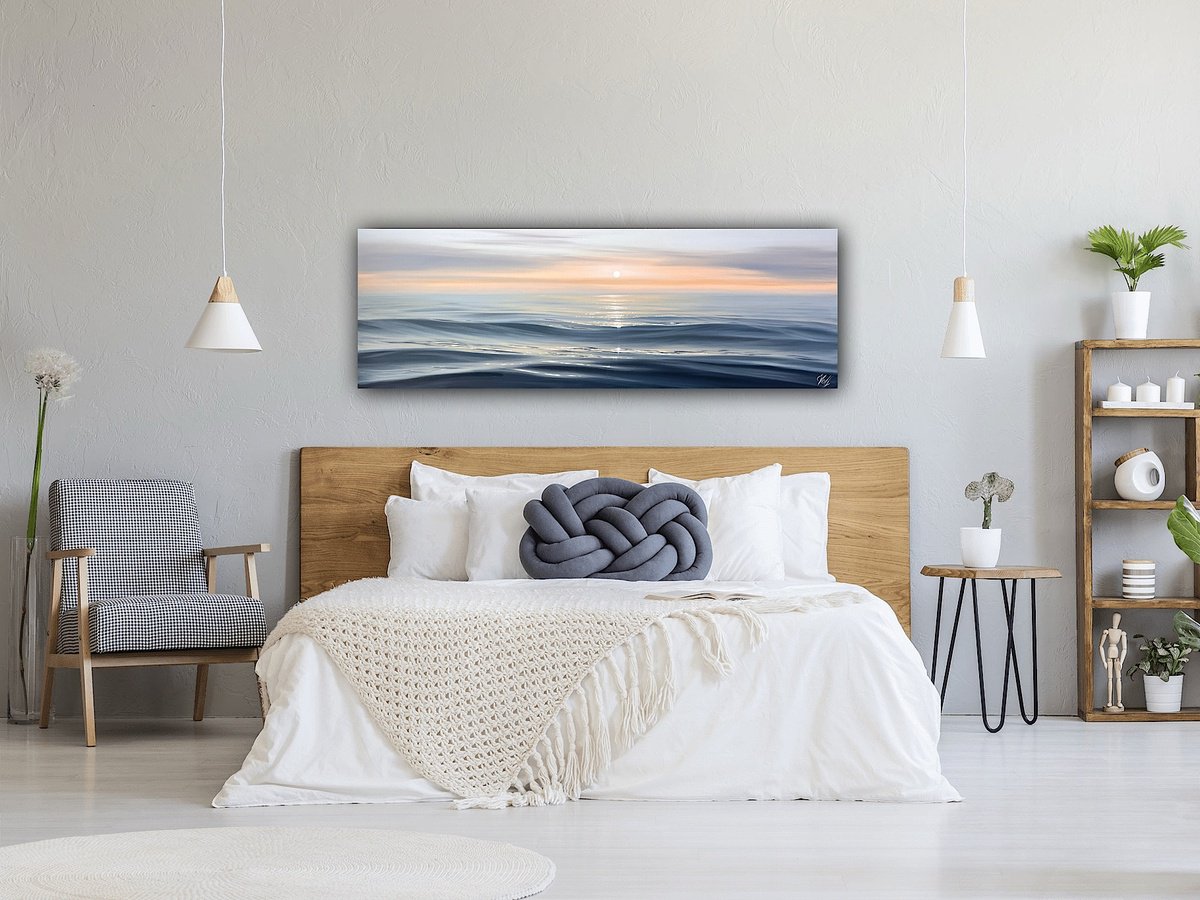 Sparkles Of Sunrise By Eva Volf, 60 X 20, Artwork For Sale On Artfinder