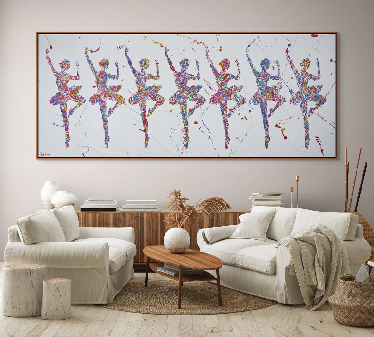 Urban And Pop Portrait Acrylic Painting By Franko, 94 X 39, The Nutcracker Seven, Original Artwork