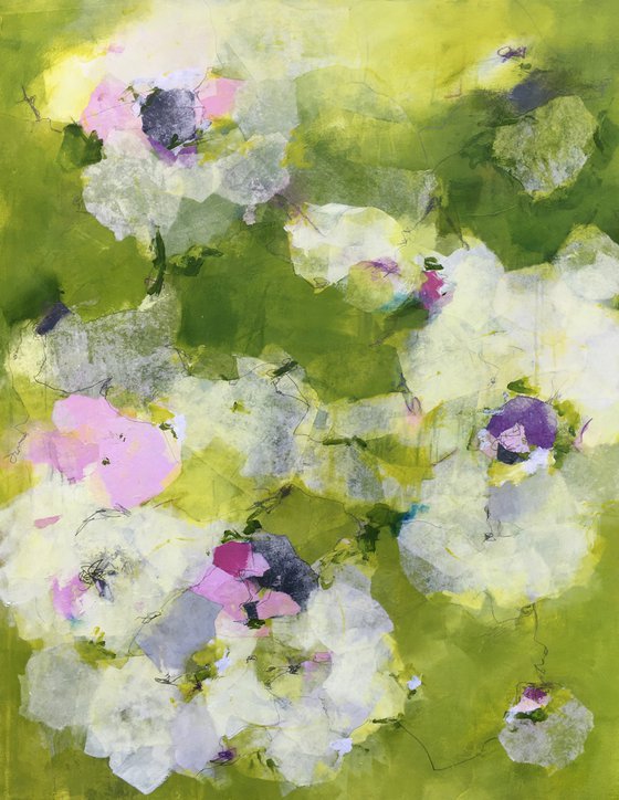 Spring Delight - Large, contemporary painting