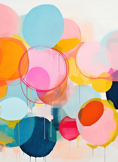 Bright and colorful abstract 2112231 by Sasha Robinson