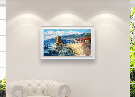 Monterosso Cinque Terre - Italian Sea Art