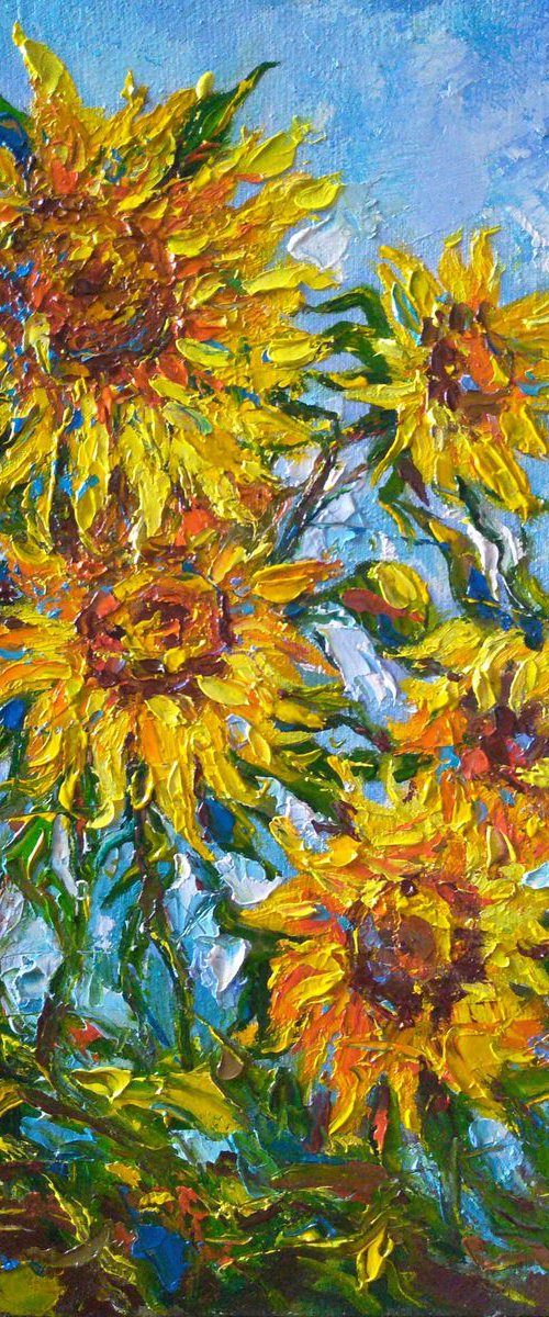 Sunflowers by Andrej  Ostapchuk