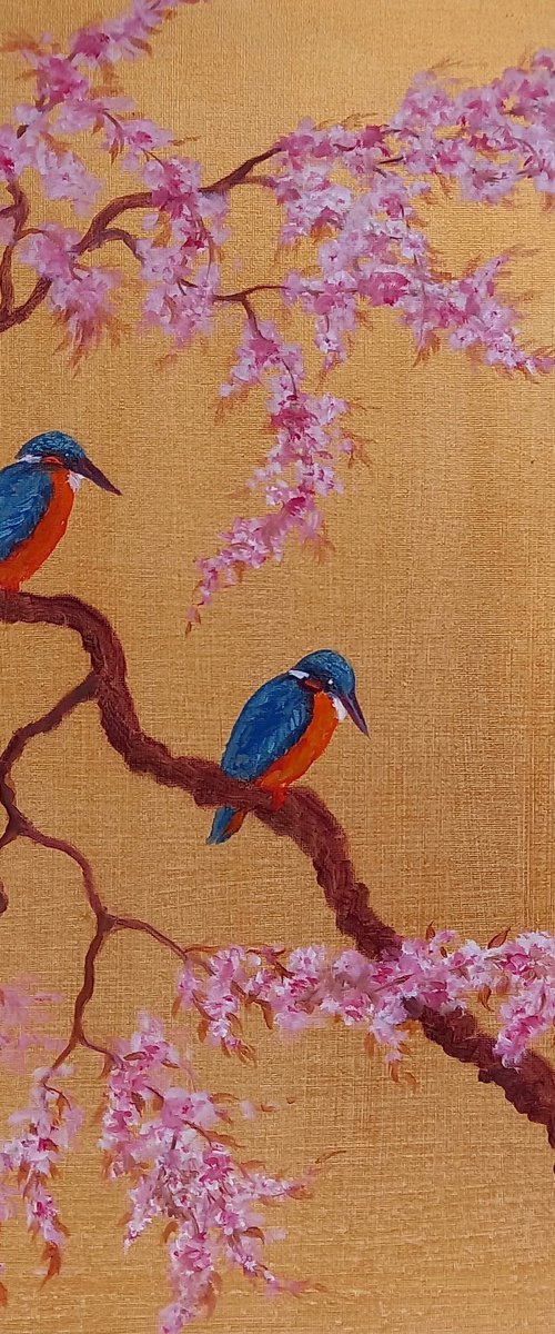 Blossom Birds by Lee Campbell