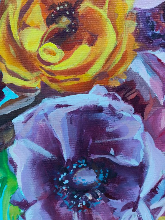 Blooming Against the Blue
