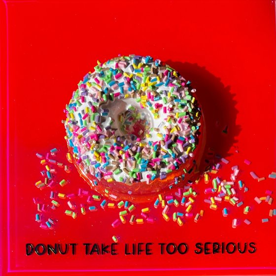 "Donut Take Life Too Serious"