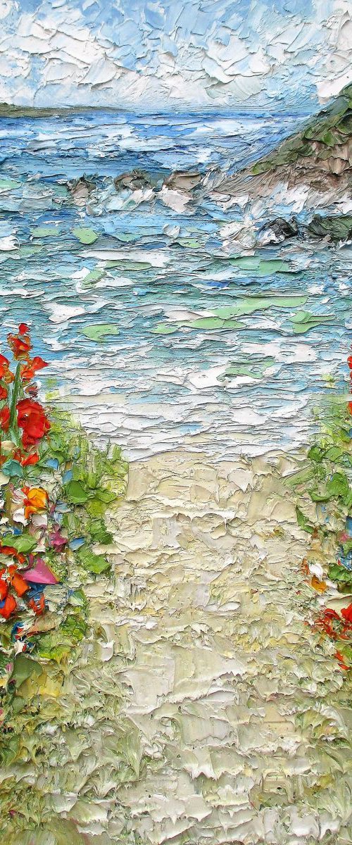 Whispering waves by Paige Castile