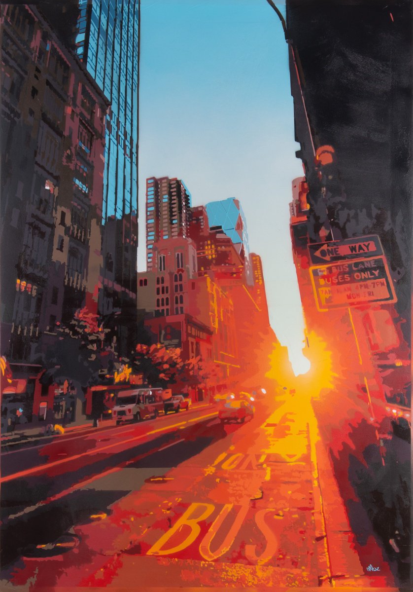 Manhattanhenge #4 by Marco Barberio