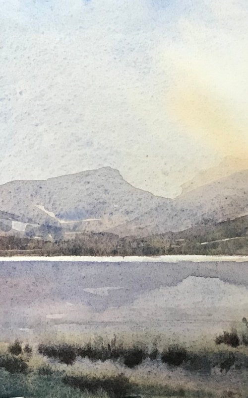 Scottish loch by Vicki Washbourne