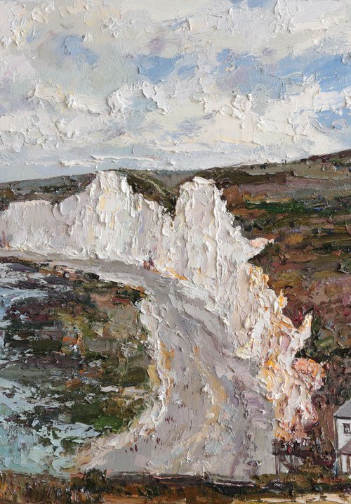 Seven Sisters Cliffs by Anastasiia Valiulina