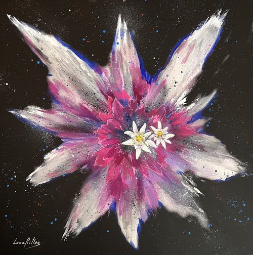Swiss Art. Edelweiss by Lana Ritter