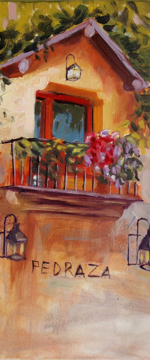 Balcony in bloom by Elena Sokolova