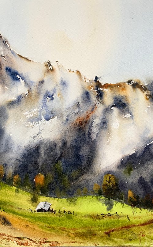 Mountainscape #7 by Eugenia Gorbacheva