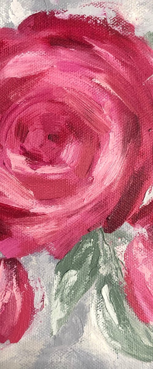 Rosey Day no.1 by Meredith B.  Studios