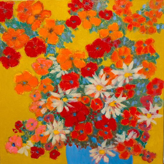 Flowers in August.