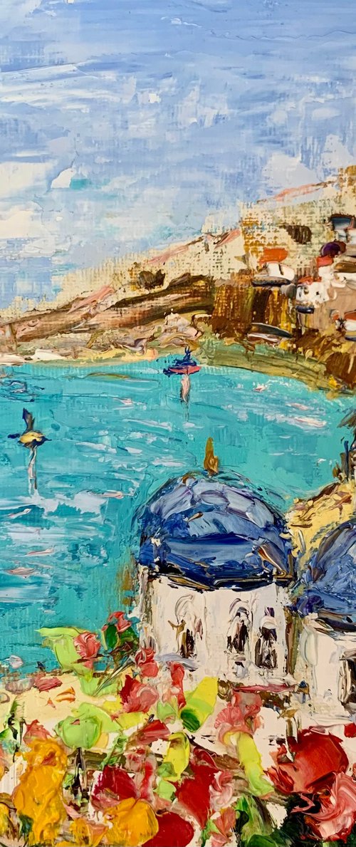 Santorini, Greece by Vilma Gataveckienė
