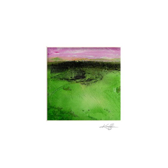 Dream Land 81 - Textural Landscape Painting by Kathy Morton Stanion
