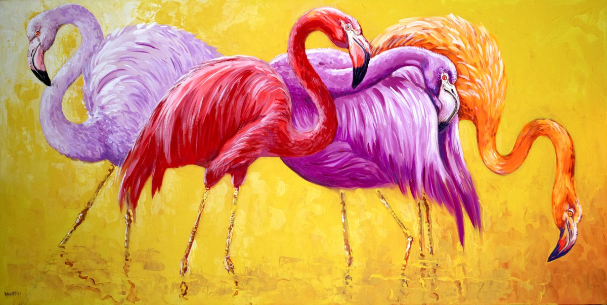 Flamingo. by Rakhmet Redzhepov