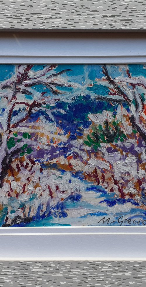 Snow trail III by Maja Grecic