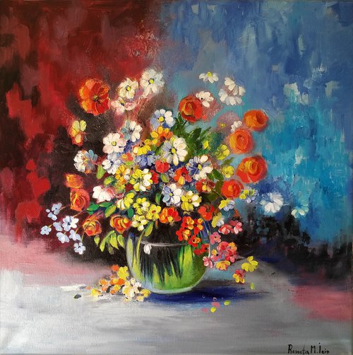 Bunch of Flowers - Bouquet by Reneta Isin