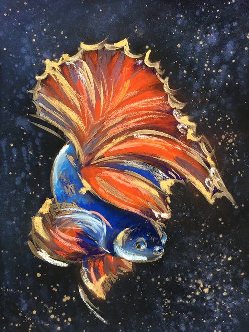 GOLD FISH by Ksenia Lutsenko