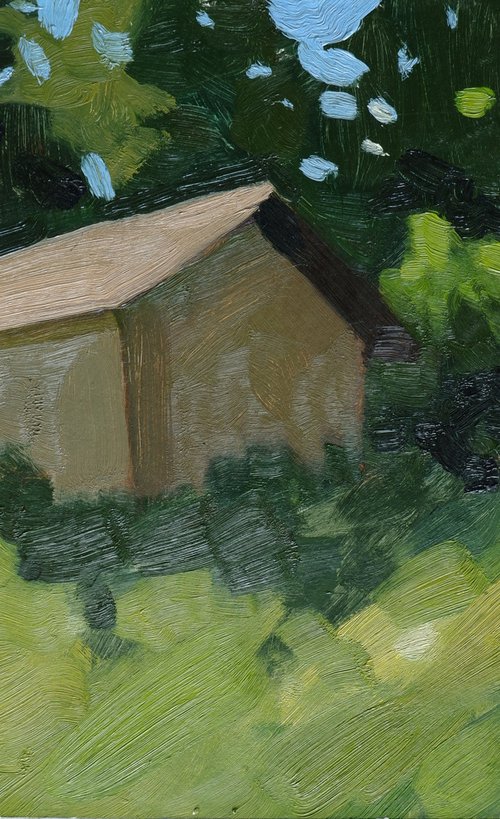 A house in the village by Nikita Maksimchuk