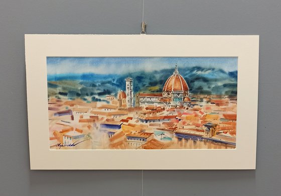 Panoramic view of Florence