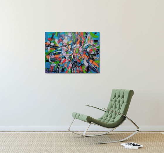 Floral abstraction-I