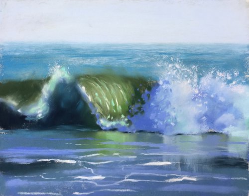 A SEA WAVE by Ksenia Lutsenko