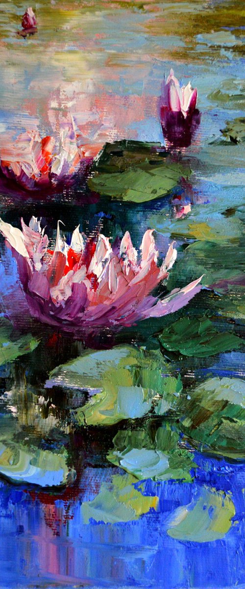 Water lily inspiration by Elena Lukina