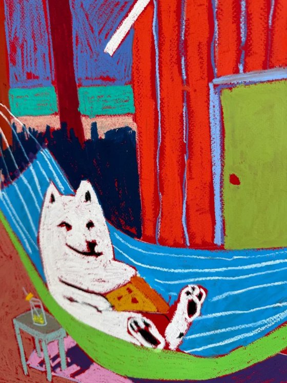 Keeshond Hammock