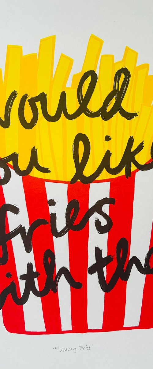 Yummy Fries by Becky Hobden