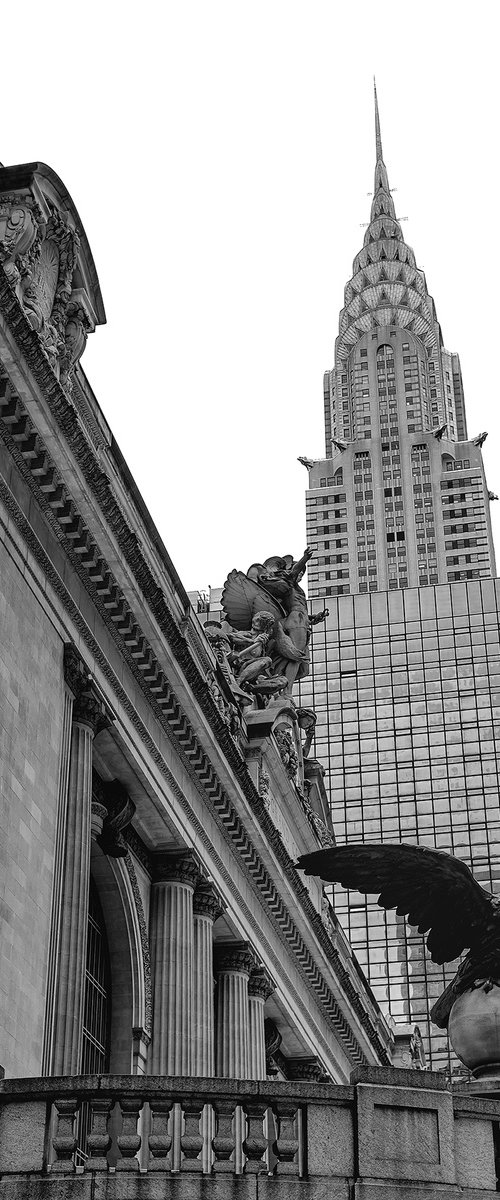 Perched on Grand Central by Nick Psomiadis