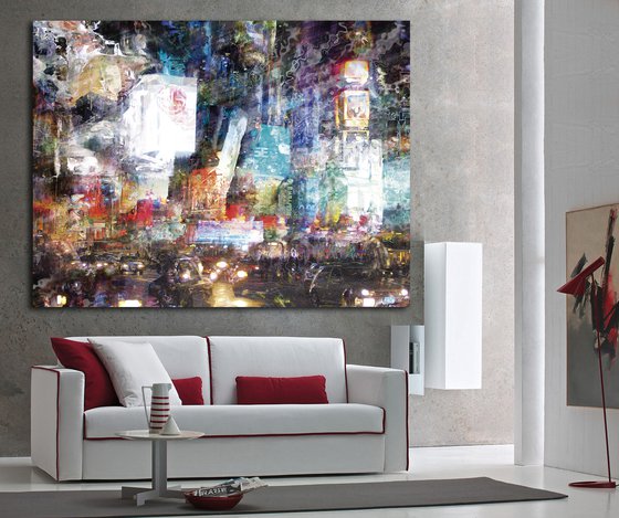 Times square 3/XL large original artwork