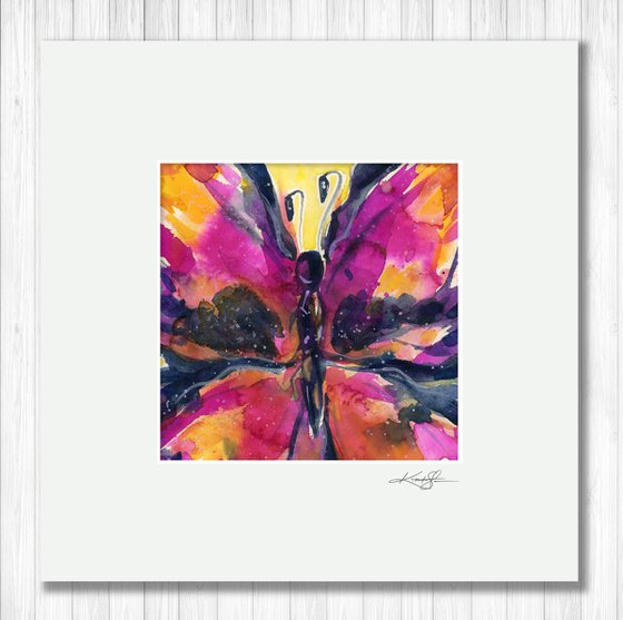 Butterfly Delight 1 -  Painting by Kathy Morton Stanion