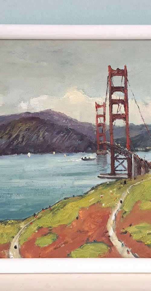 St Francisco Golden Gate by Roberto Ponte
