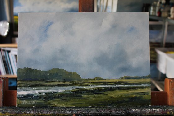 By the river, Irish Landscape