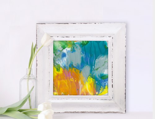 Flowering Euphoria 28 - Floral Abstract Painting by Kathy Morton Stanion by Kathy Morton Stanion