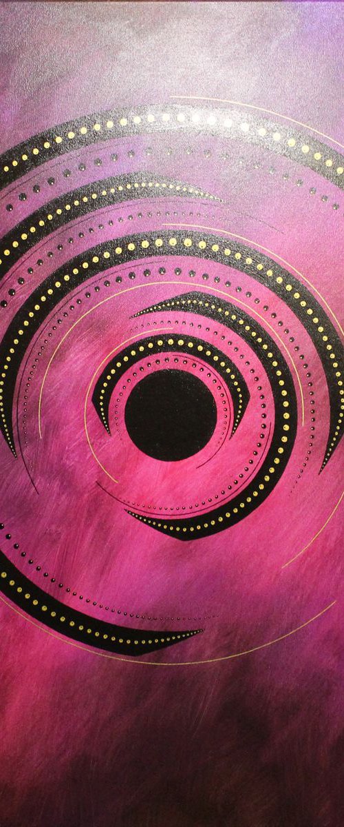Pink rotation by Jonathan Pradillon