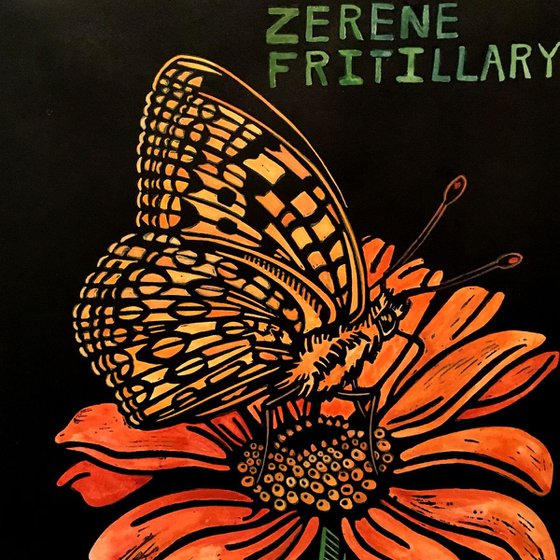 Zerene Fritillary