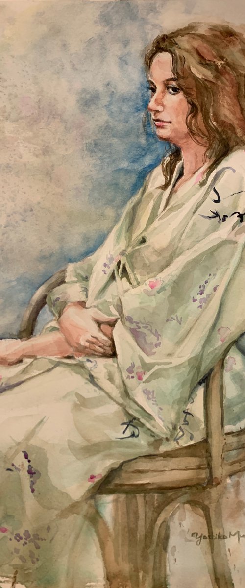 In Kimono Robe by Yoshiko Murdick
